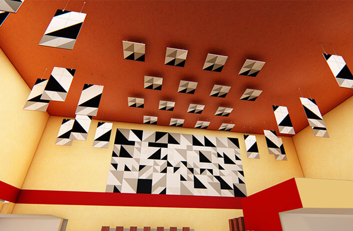 The What Next of acoustical walls and ceilings