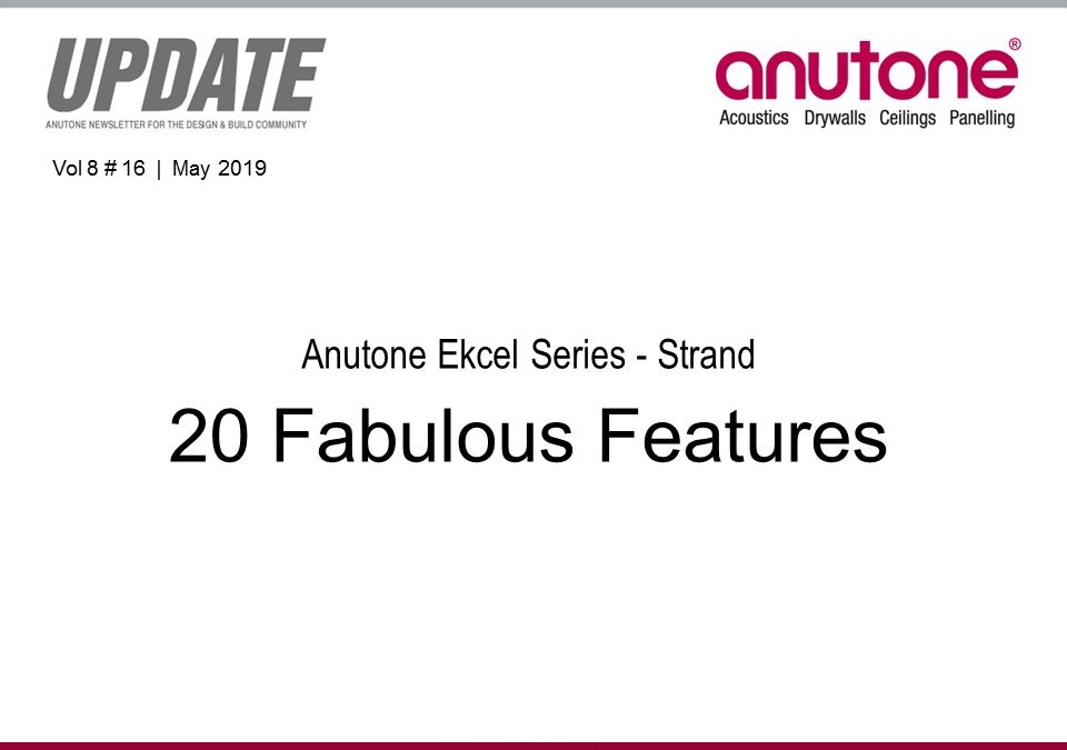Video Newsletter – Strand 20 Fabulous Features