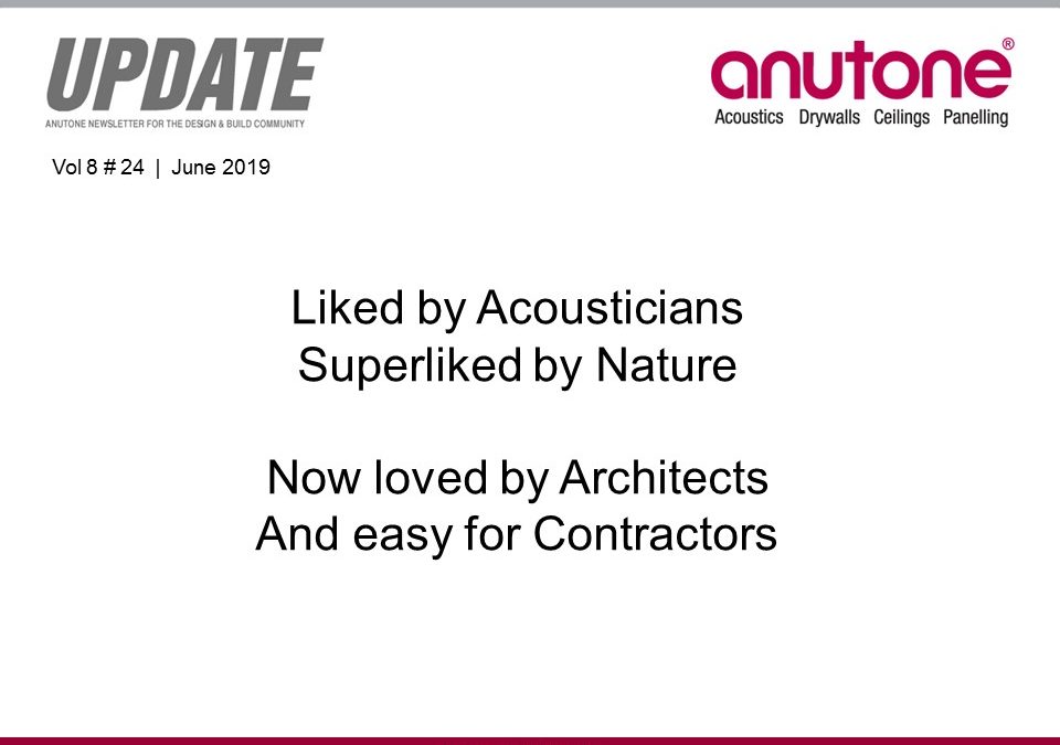 Video Newsletter – Liked by Acousticians – Loved by Architects