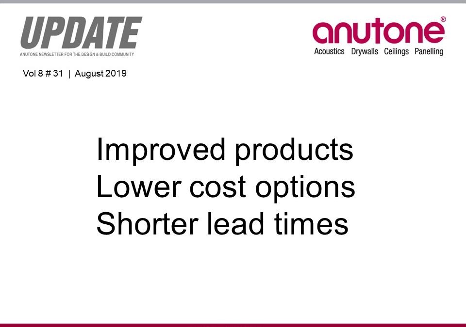 Video Newsletter – Improved Products