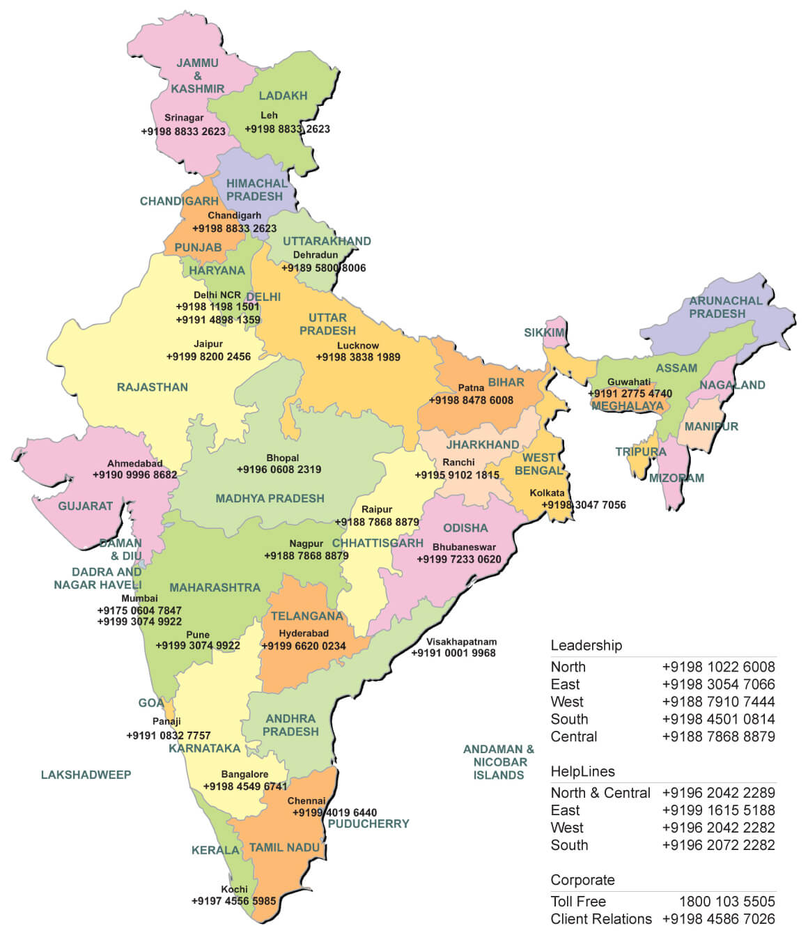 The New Map Of India The New Map Of India - Anutone | Acoustical Drywalls Ceilings And Panelling